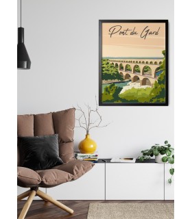 Affiche Pont du Gard