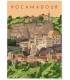 Affiche ville Rocamadour