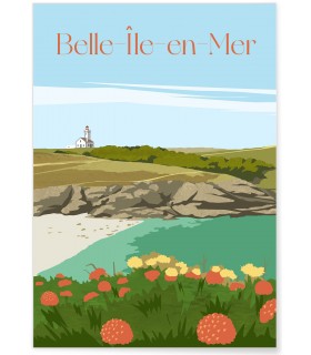 Affiche Belle-île-en-mer