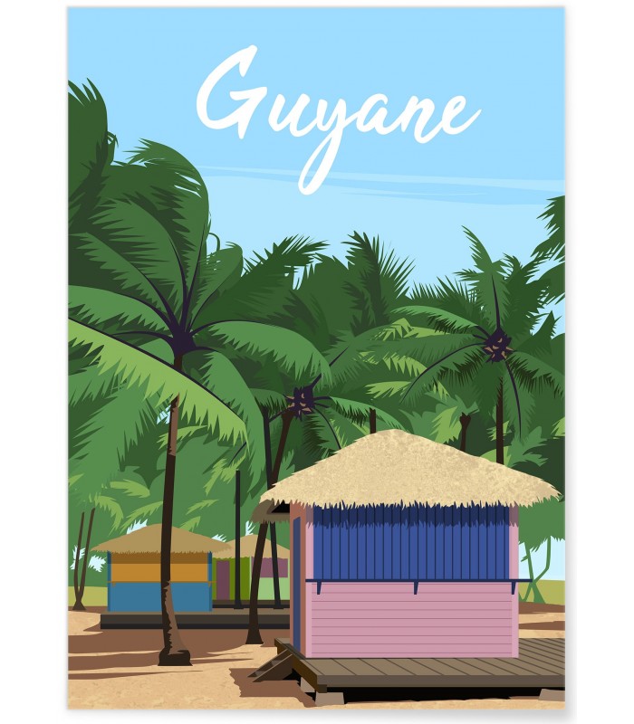 Affiche Guyane