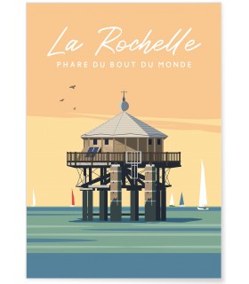 Affiche ville La Rochelle 3