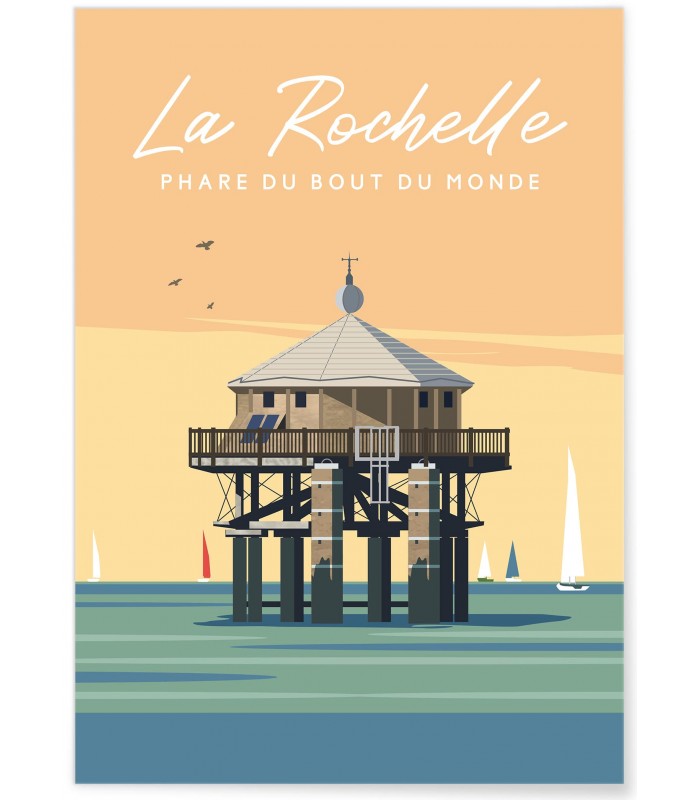 Affiche ville La Rochelle 3