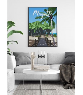 Affiche Mayotte