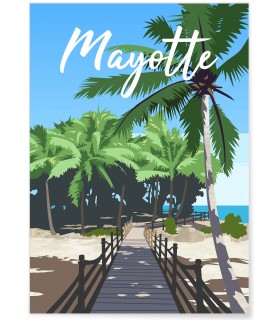 Affiche Mayotte