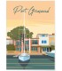 Affiche ville Port Grimaud