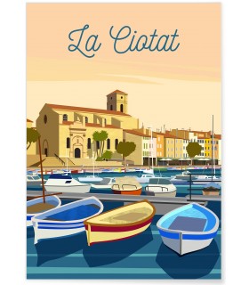 Affiche ville La Ciotat