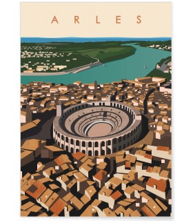 Affiche ville Arles 2