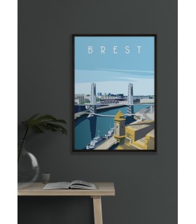 Affiche ville Brest 2