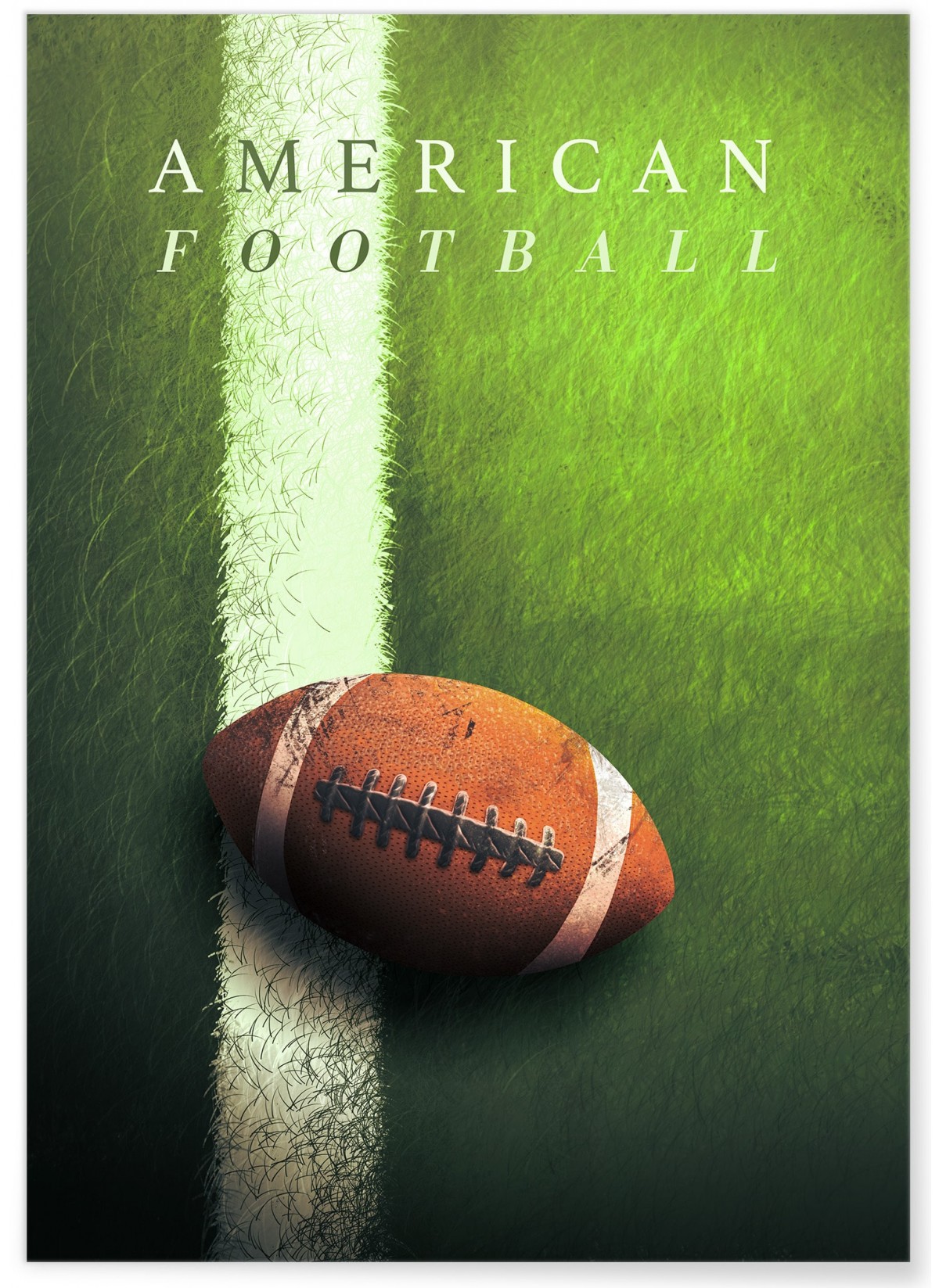 Affiche American Football, Déco murale, Sport