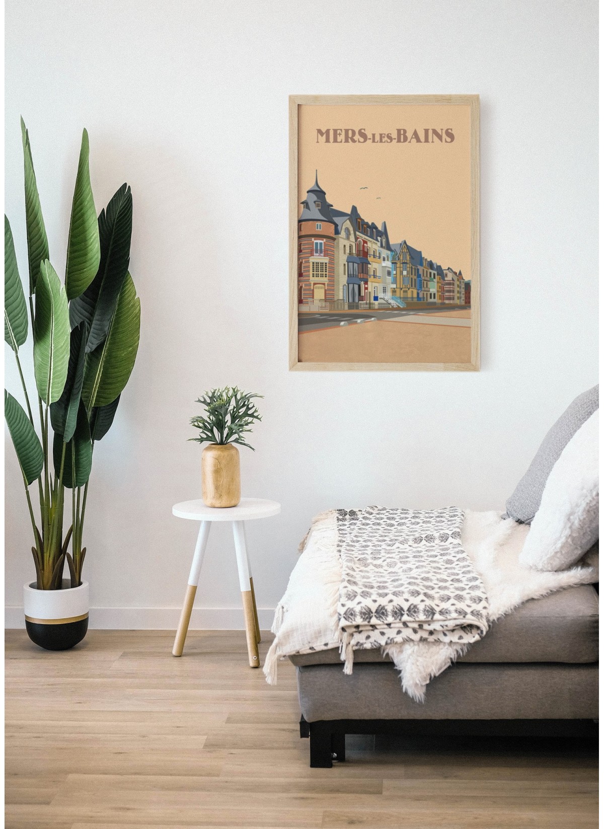 Affiche ville Mers-les-Bains