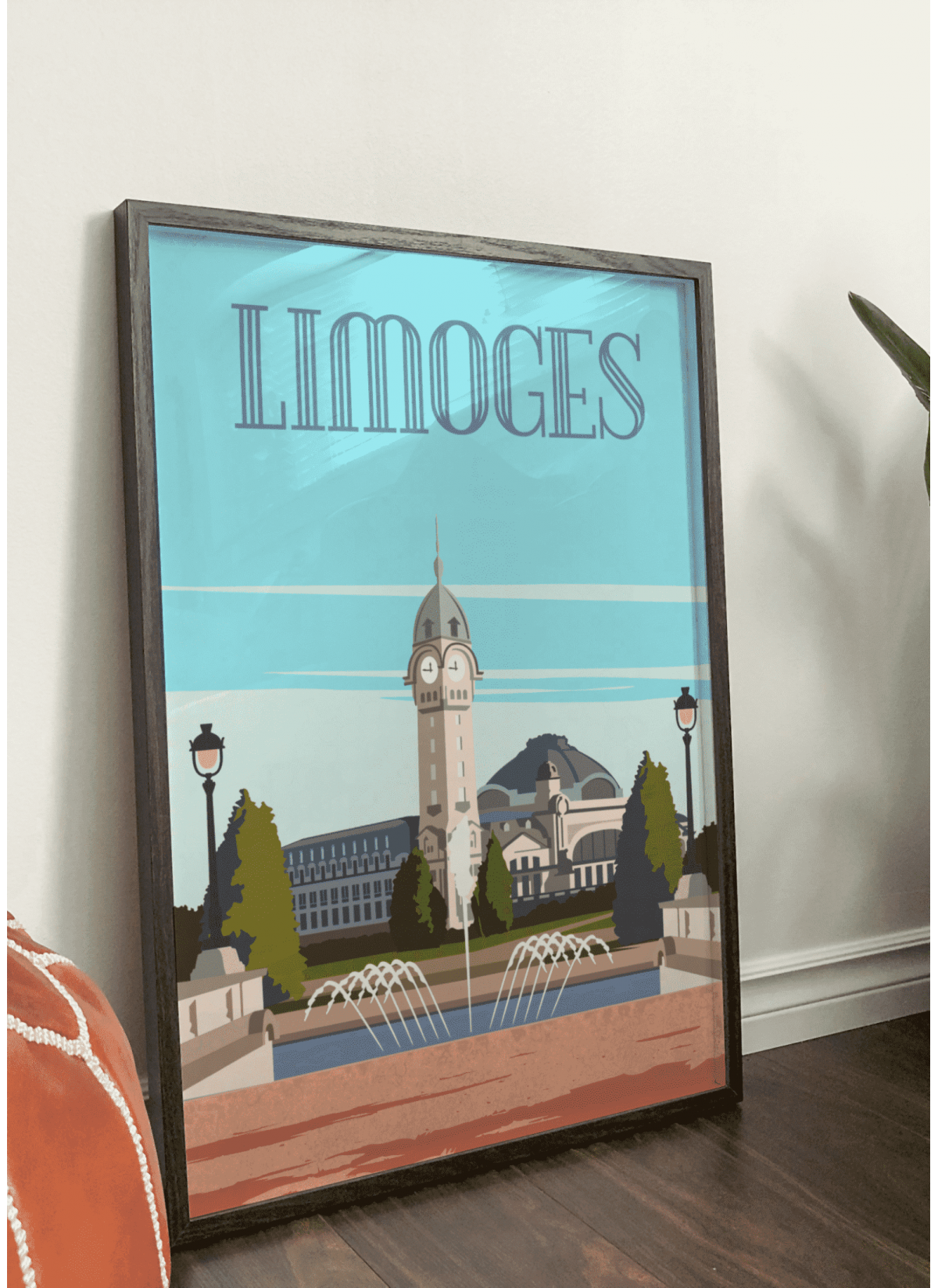 Affiche ville Limoges 3