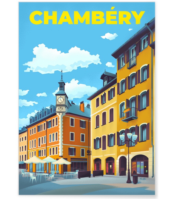 Affiche ville Chambéry 2