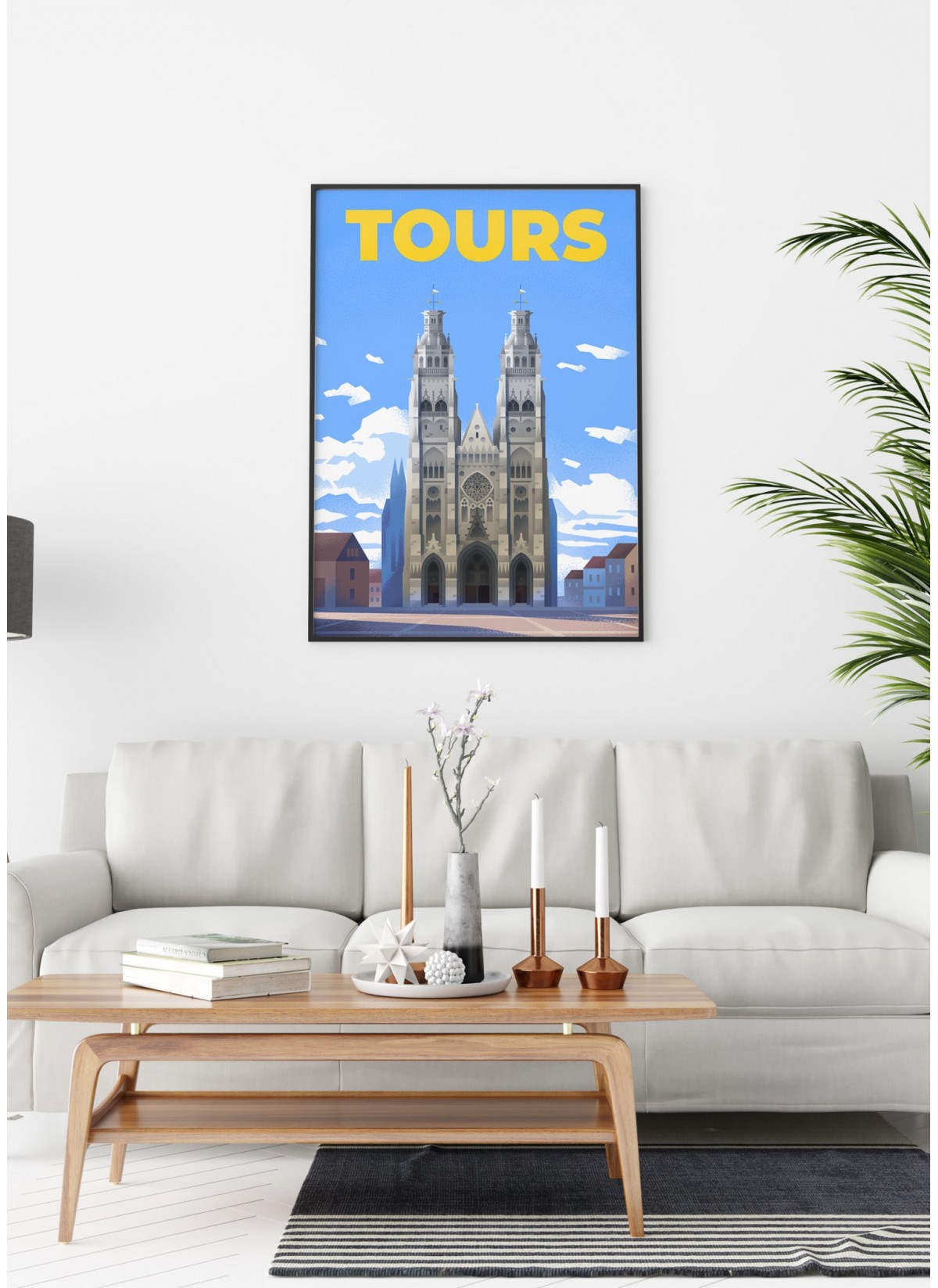 Affiche ville Tours 6