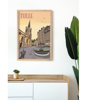 Affiche ville Tulle