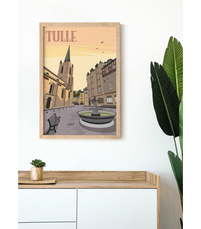 Affiche ville Tulle