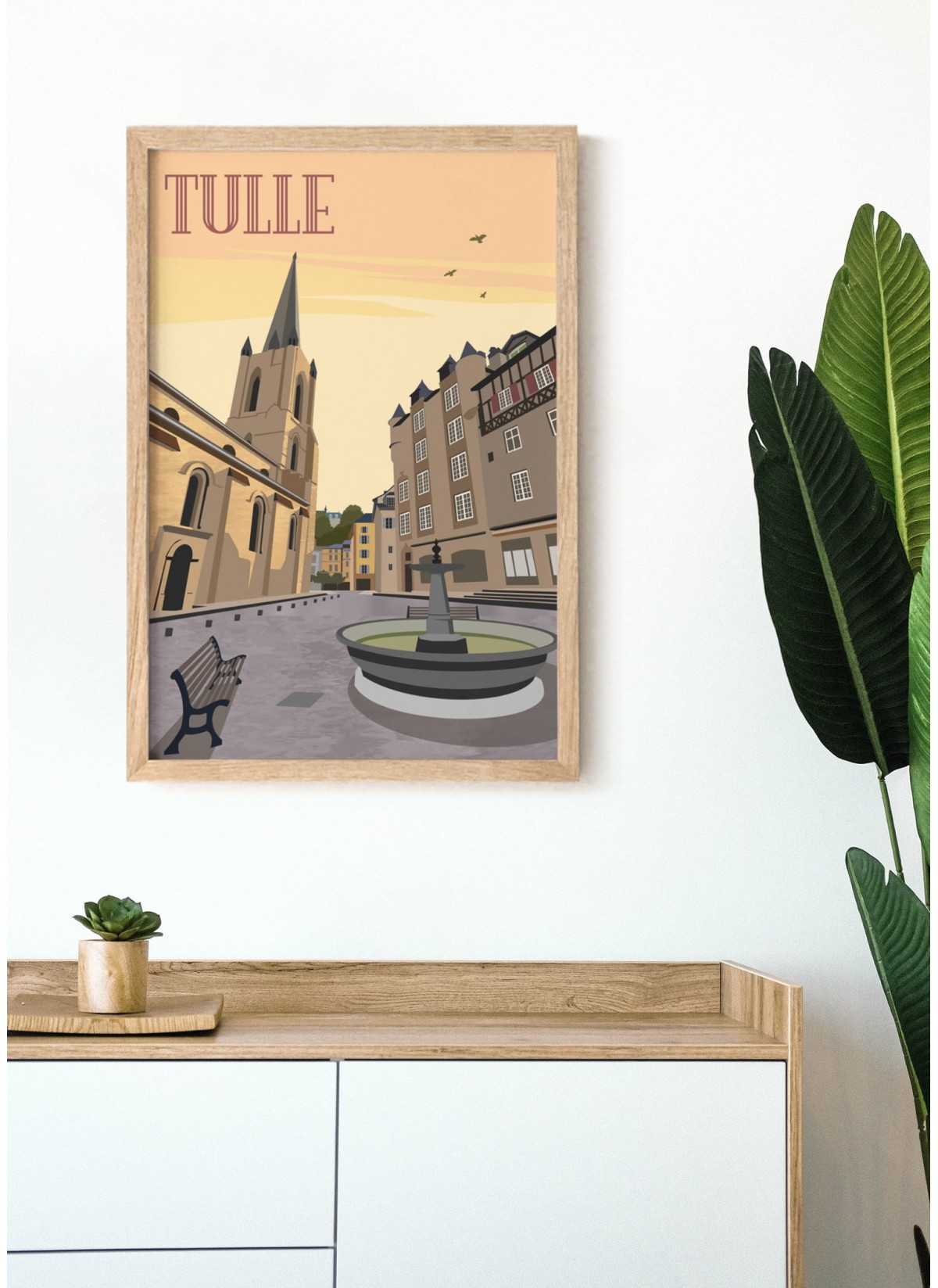 Affiche ville Tulle