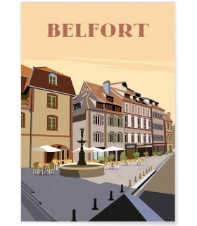 Affiche ville Belfort 2
