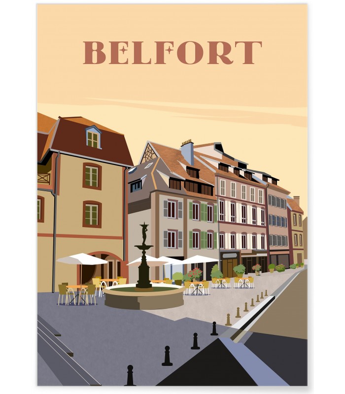 Affiche ville Belfort 2