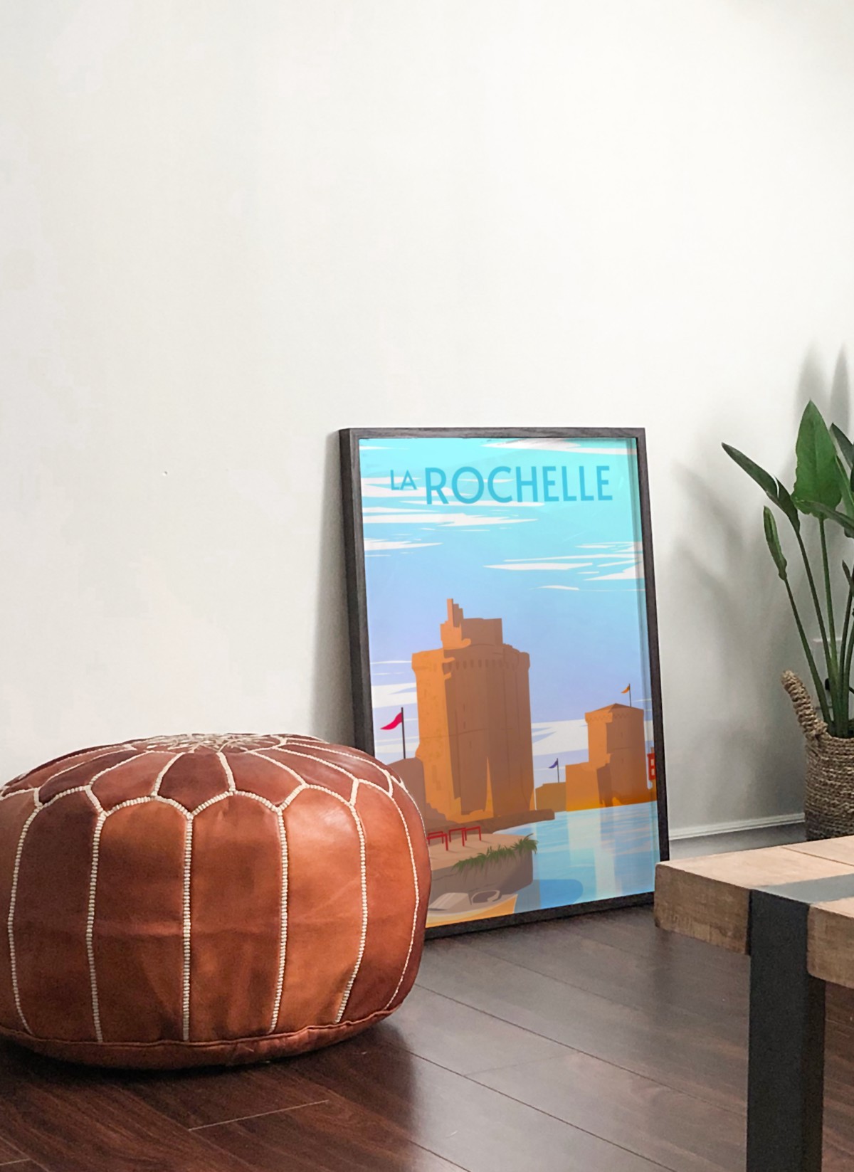 Affiche ville La Rochelle