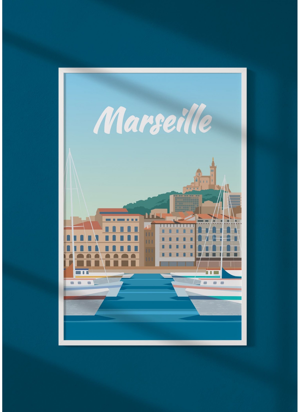 Affiche port de Marseille – L'Atelier du Poster