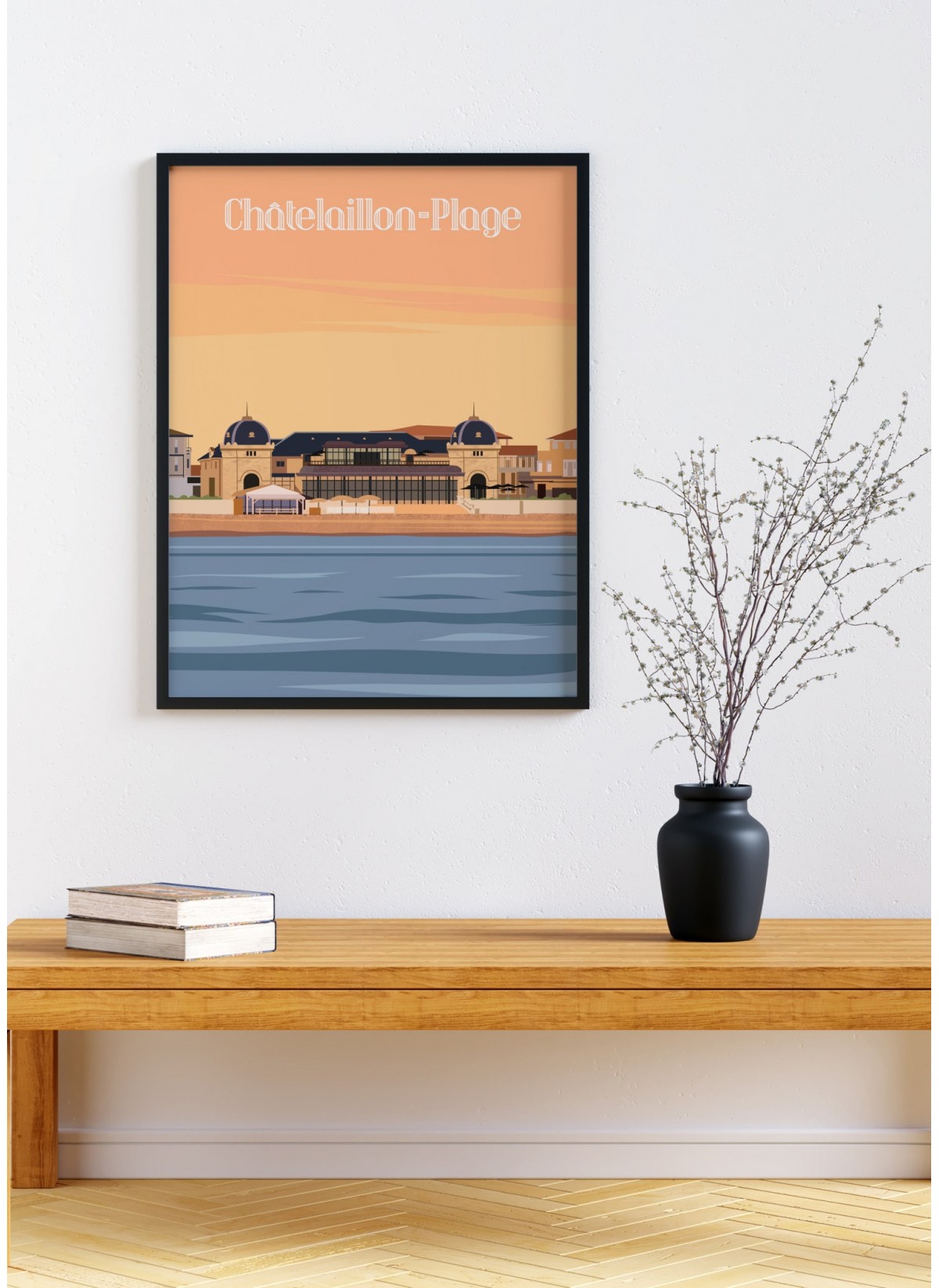 Affiche ville Châtelaillon-Plage