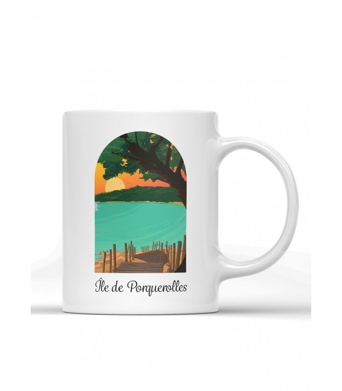 Mug Île de Porquerolles