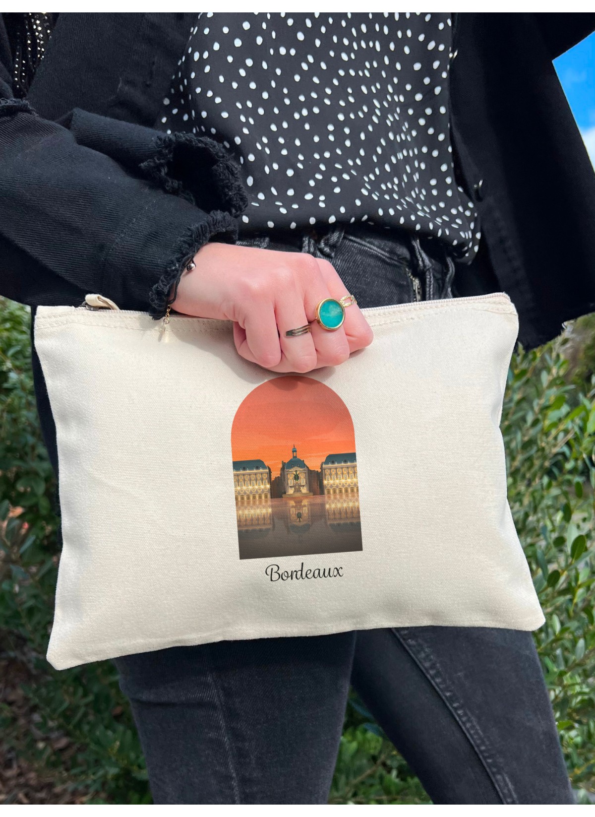 Trousse Bordeaux, idée cadeau | L’Afficherie