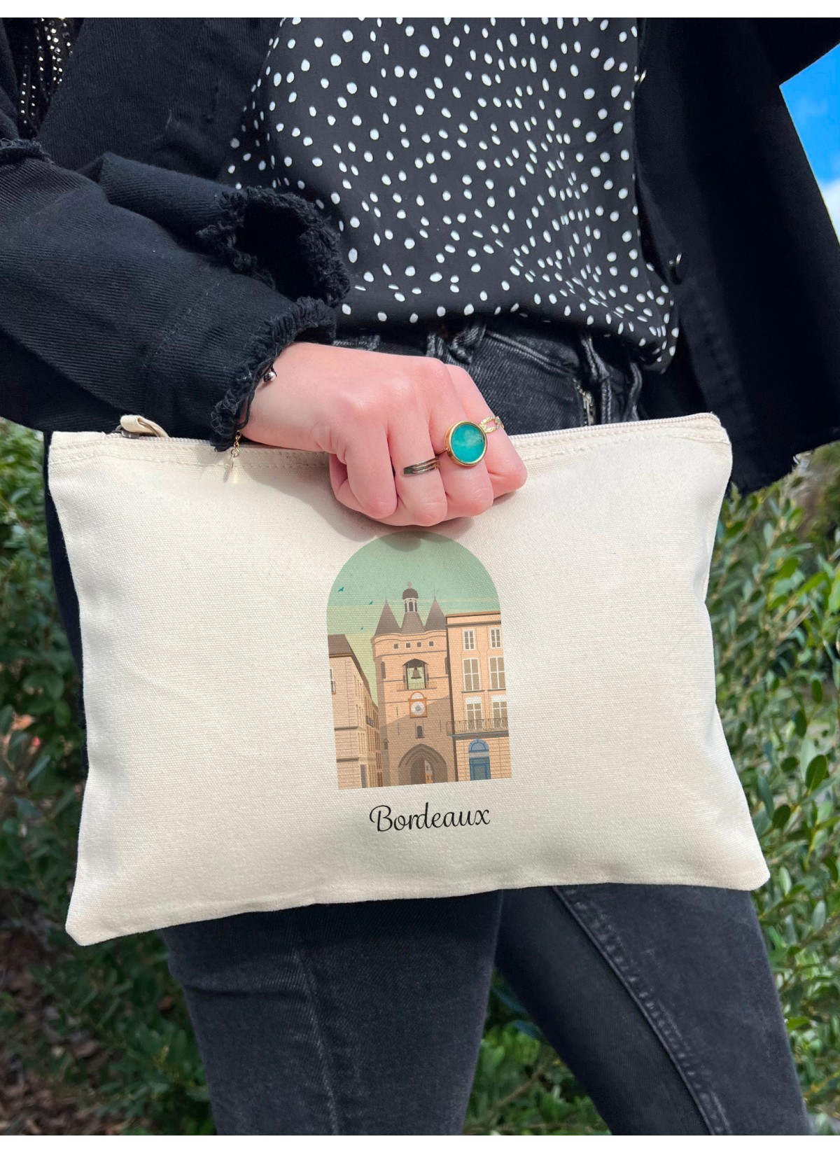 Trousse Bordeaux 2, idée cadeau | L’Afficherie