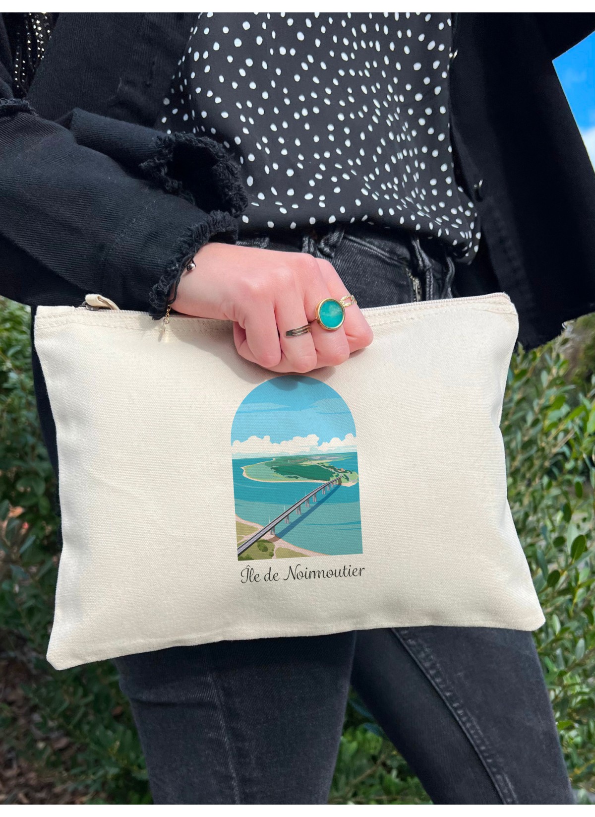 Trousse Île de Noirmoutier, idée cadeau | L’Afficherie