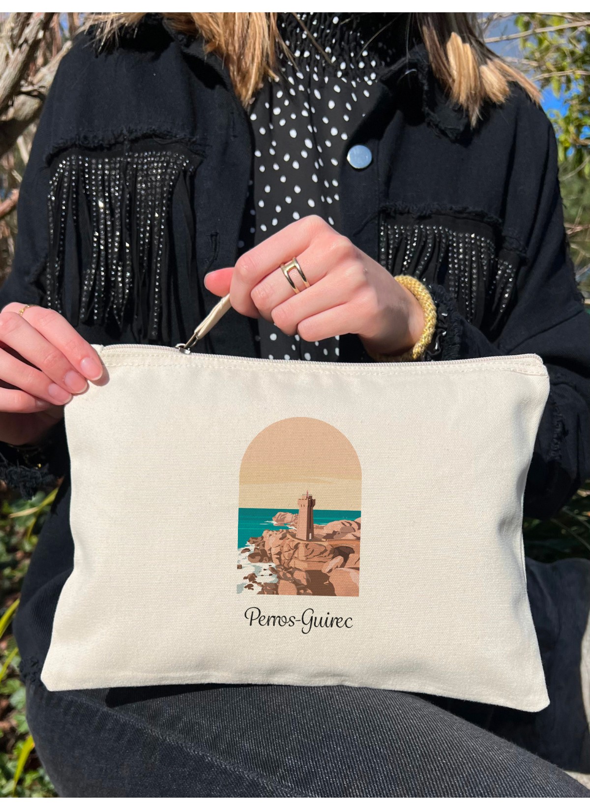 Trousse Perros-Guirec, idée cadeau | L’Afficherie