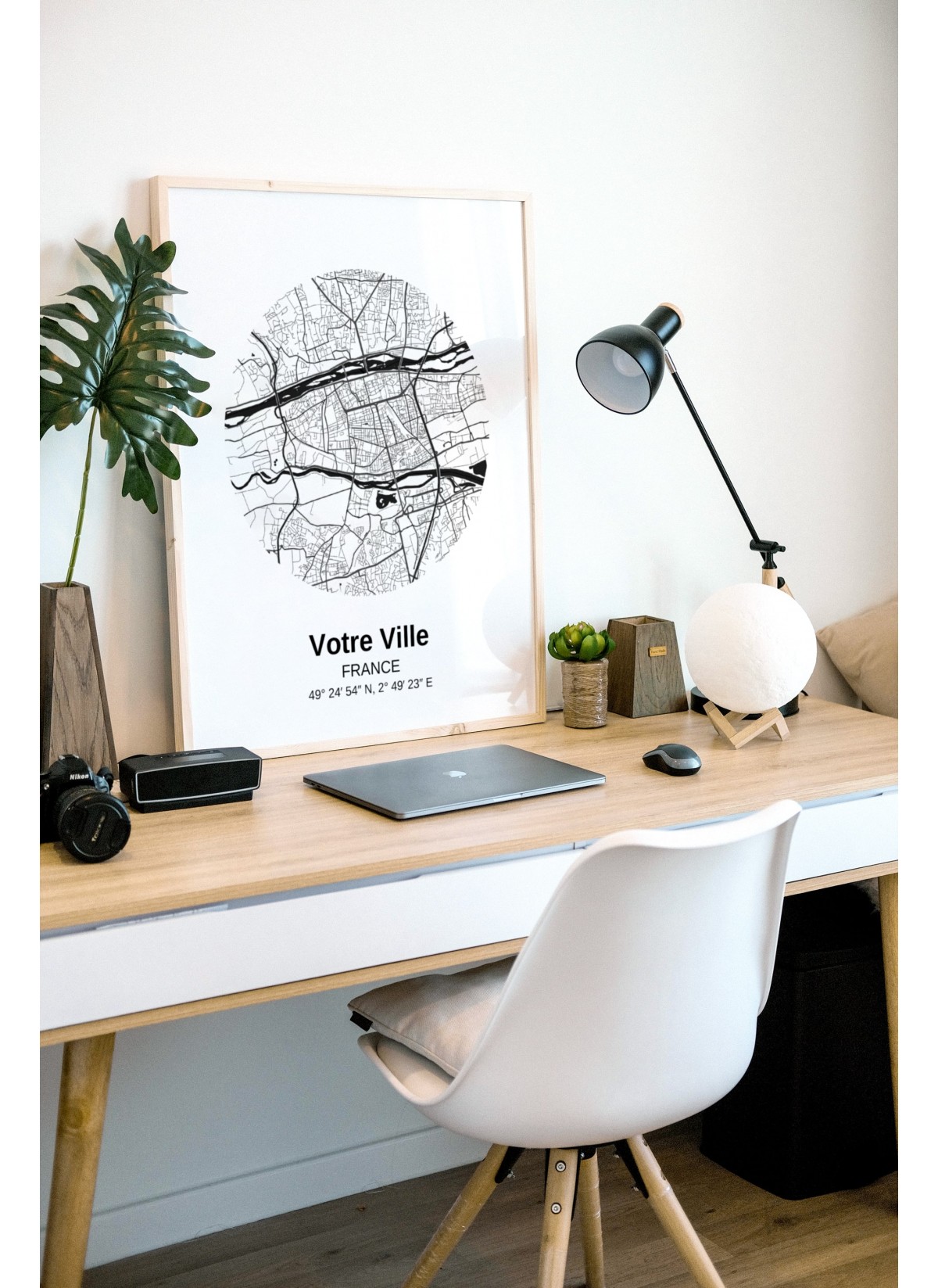 Affiche Carte Personnalisée