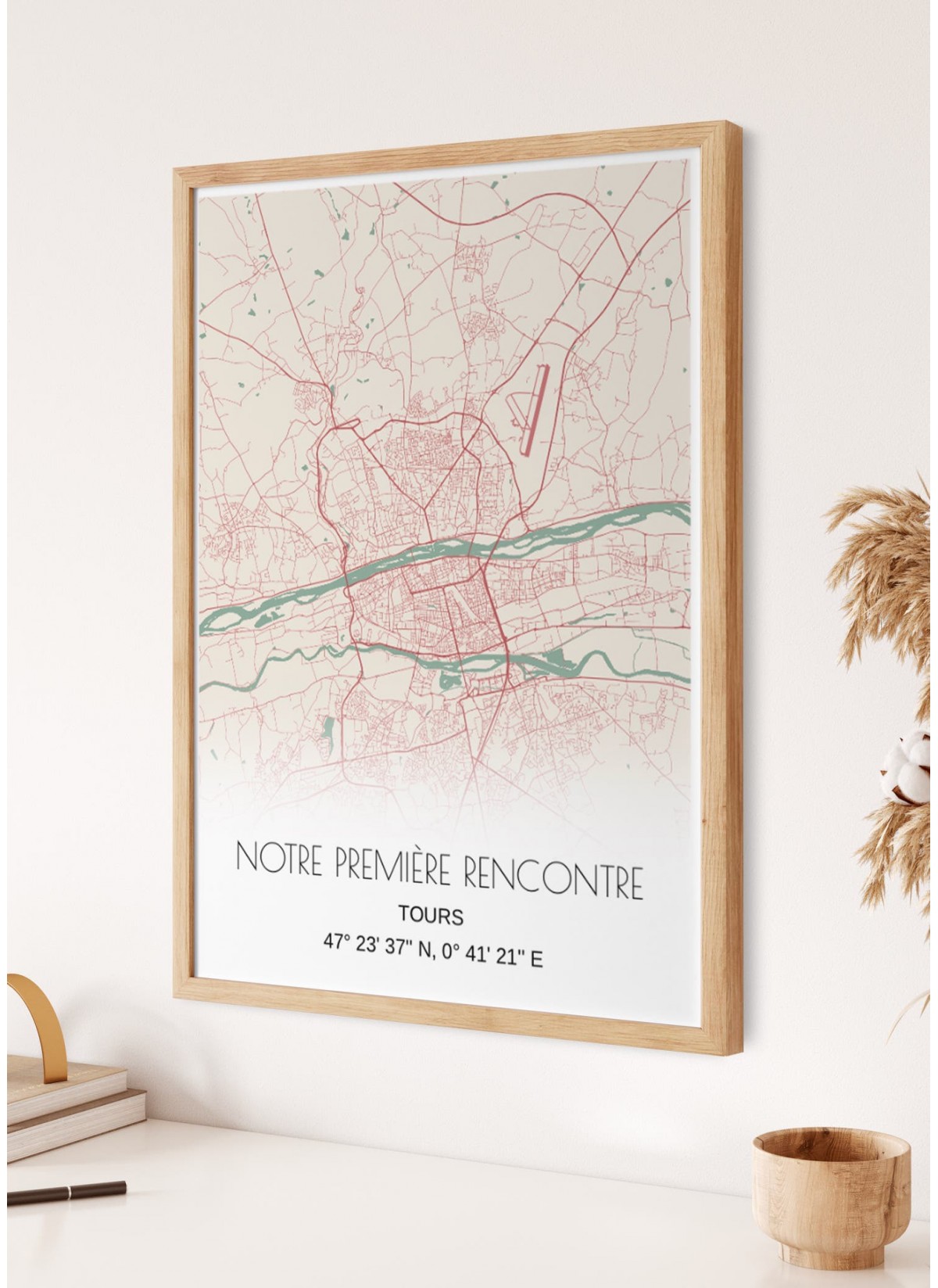 Affiche carte de ville : créez votre carte personnalisée | L’Afficherie