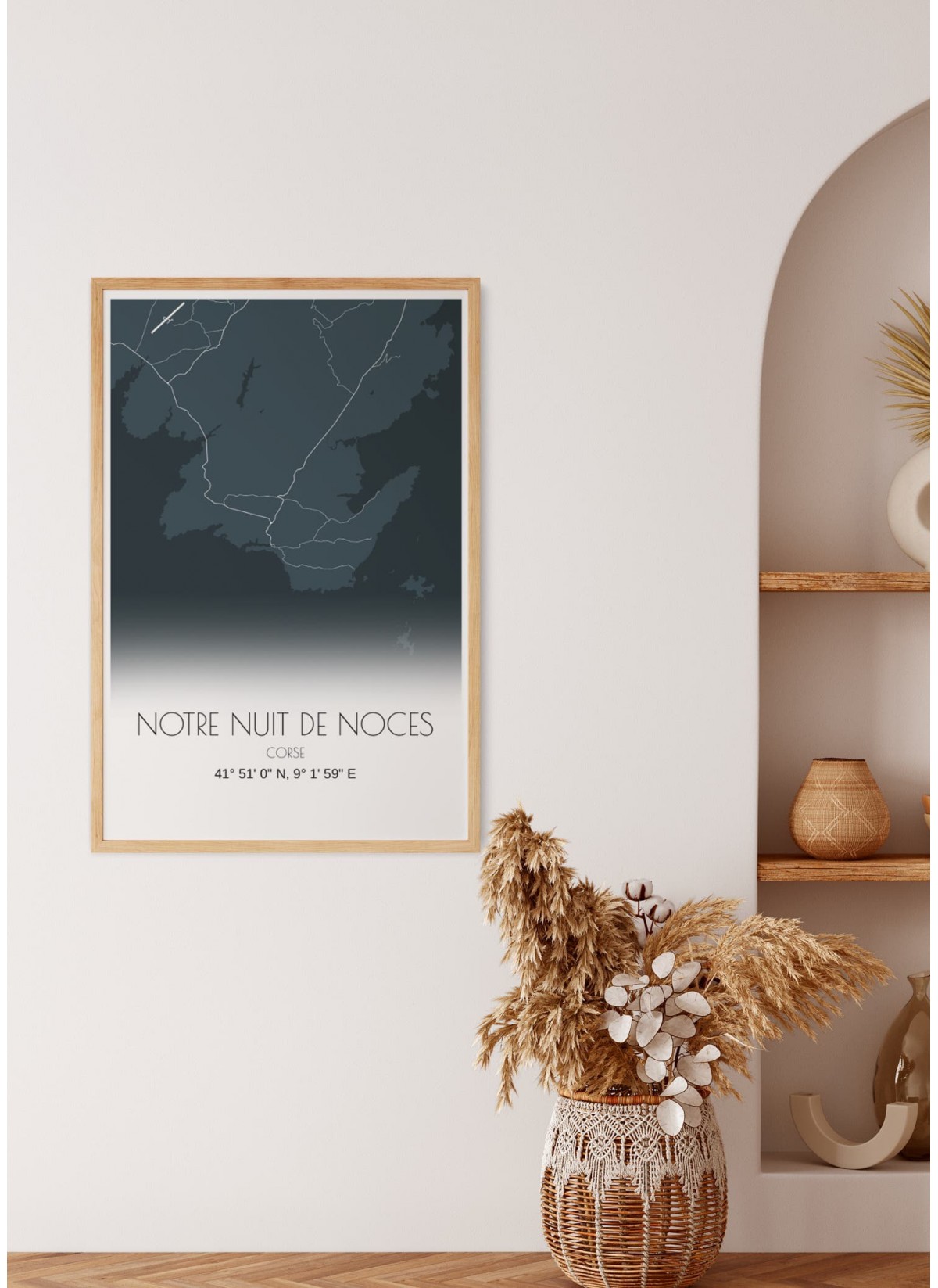 Affiche carte de ville : créez votre carte personnalisée | L’Afficherie