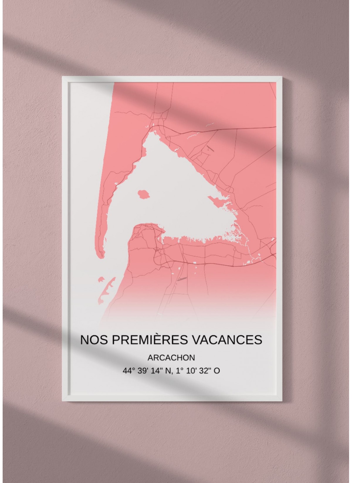 Affiche carte de ville : créez votre carte personnalisée | L’Afficherie