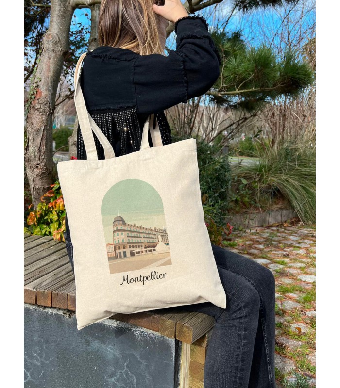 Tote Bag Montpellier, idée cadeau | L’Afficherie