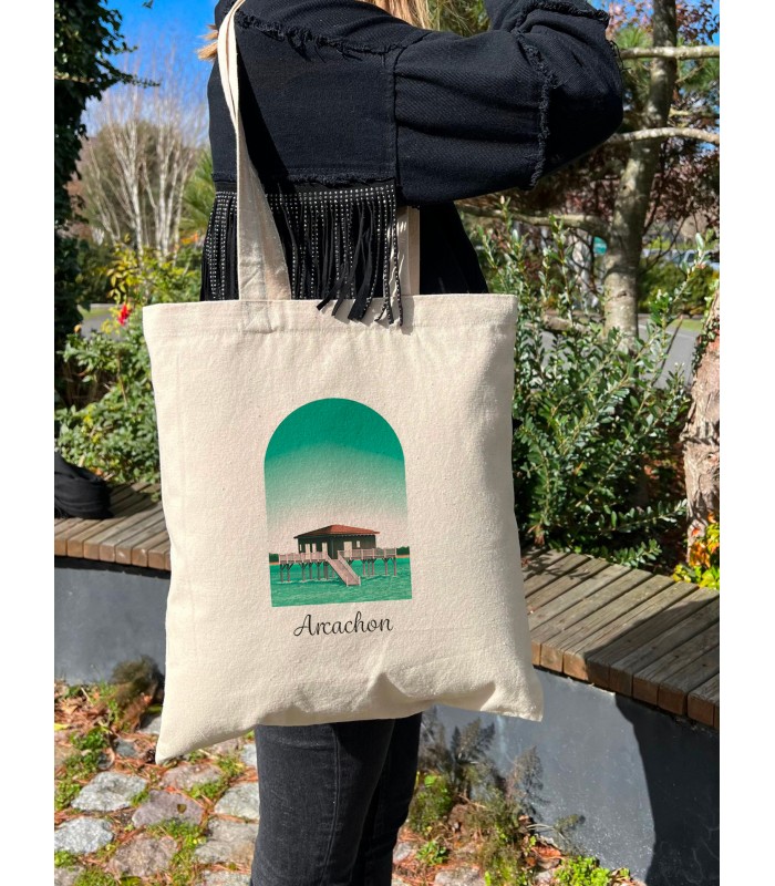 Tote Bag Arcachon, idée cadeau | L’Afficherie