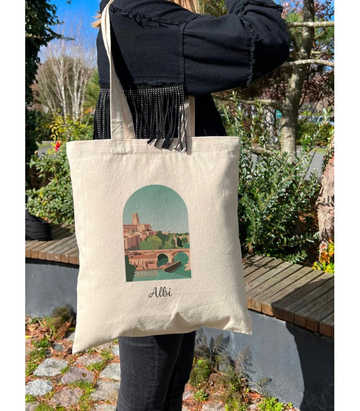 Tote Bag Albi, idée cadeau | L’Afficherie