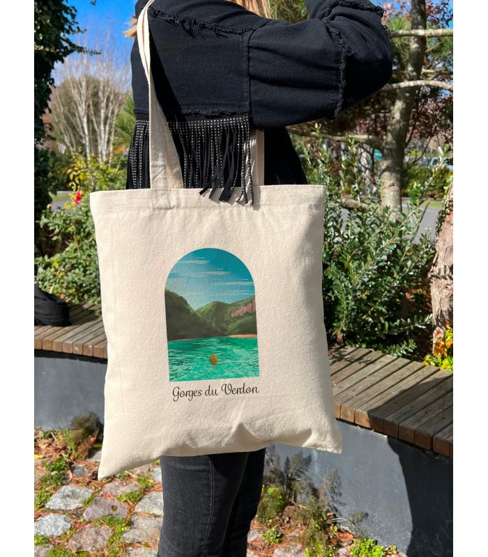 Tote Bag Gorges du Verdon, idée cadeau | L’Afficherie