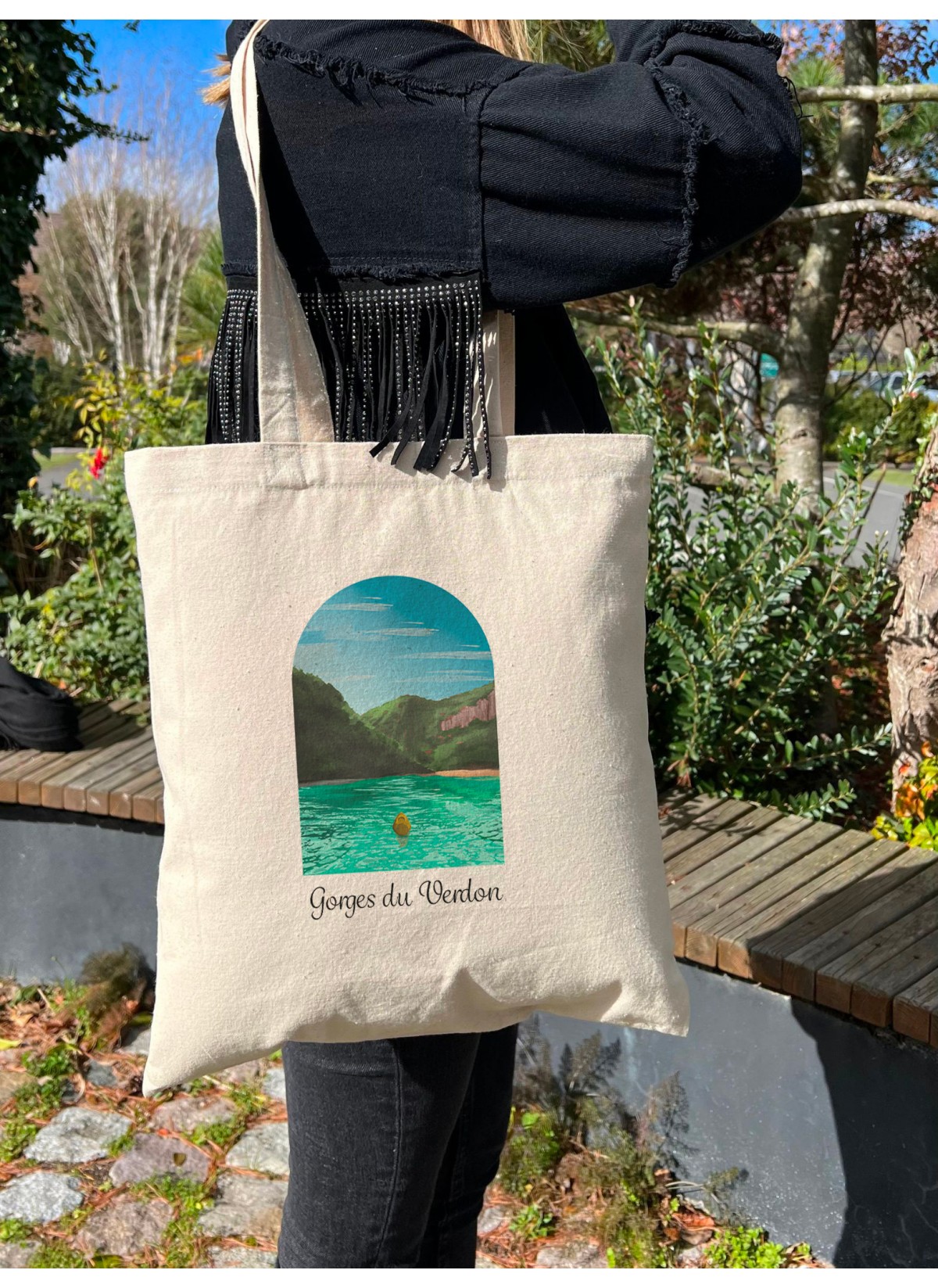 Tote Bag Gorges du Verdon, idée cadeau | L’Afficherie