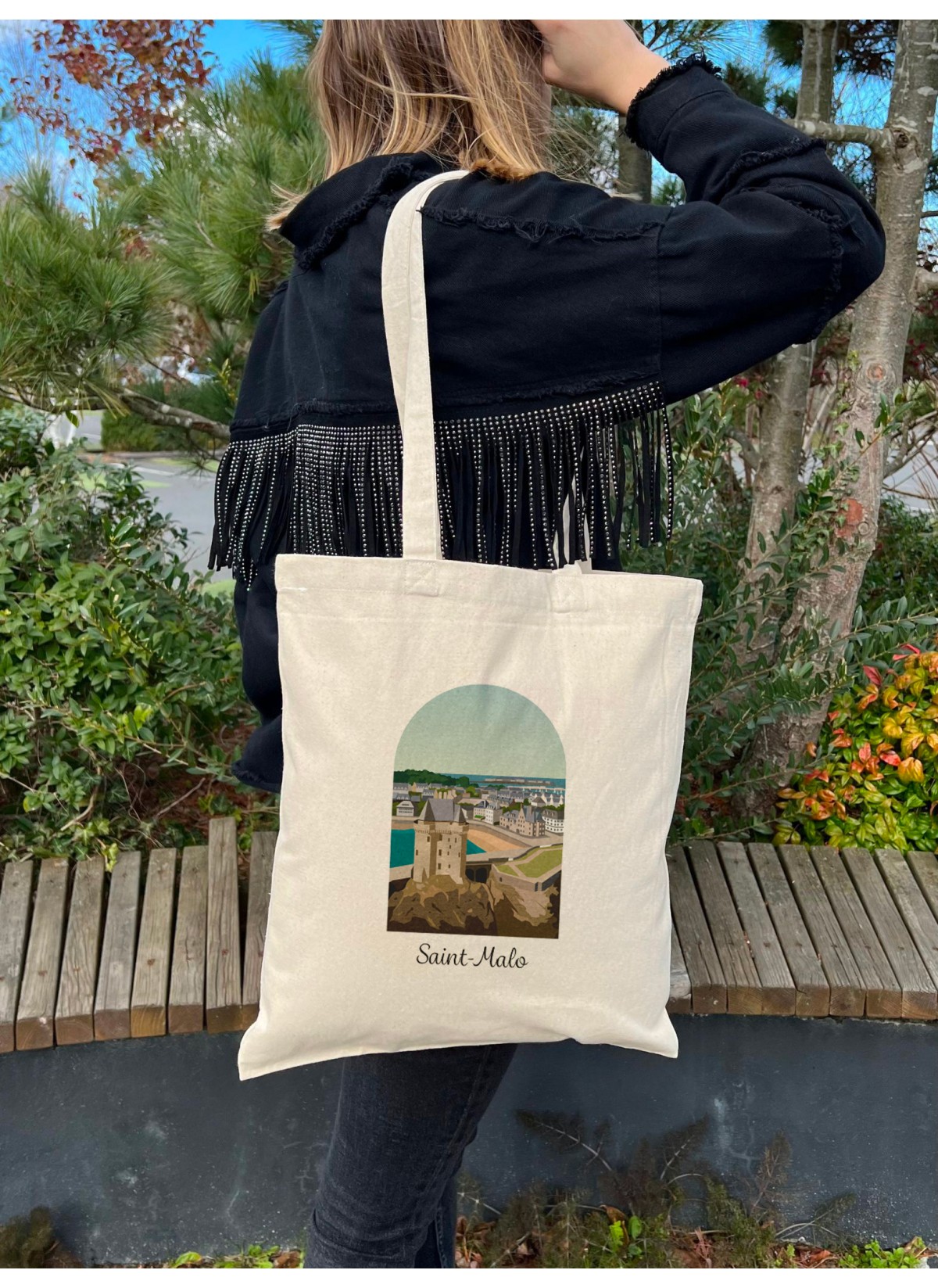 Tote Bag Saint-Malo 2, idée cadeau | L’Afficherie