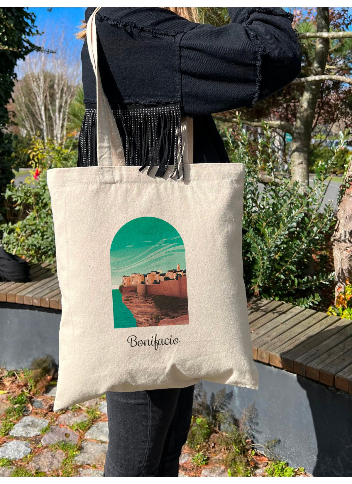 Tote Bag Bonifacio, idée cadeau | L’Afficherie