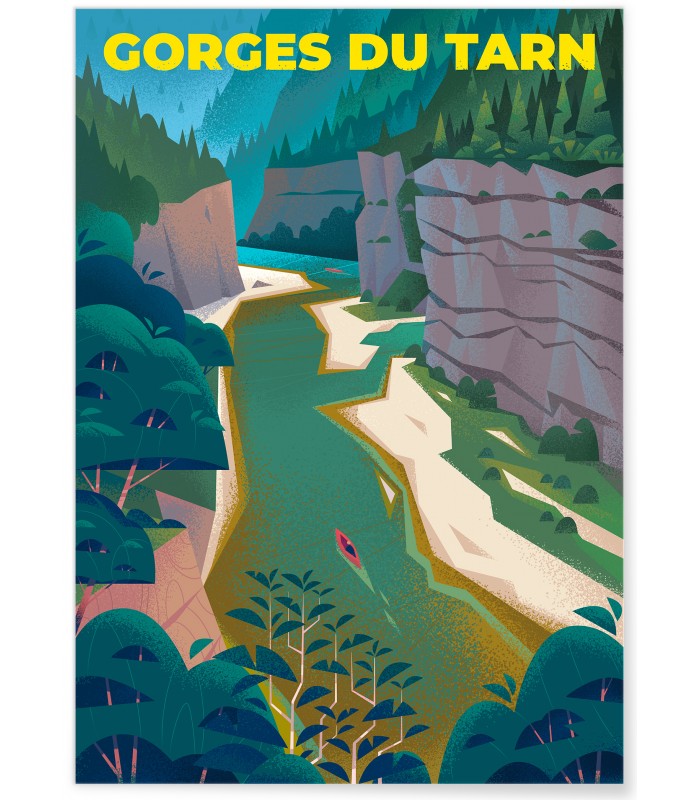 Affiche Gorges du Tarn