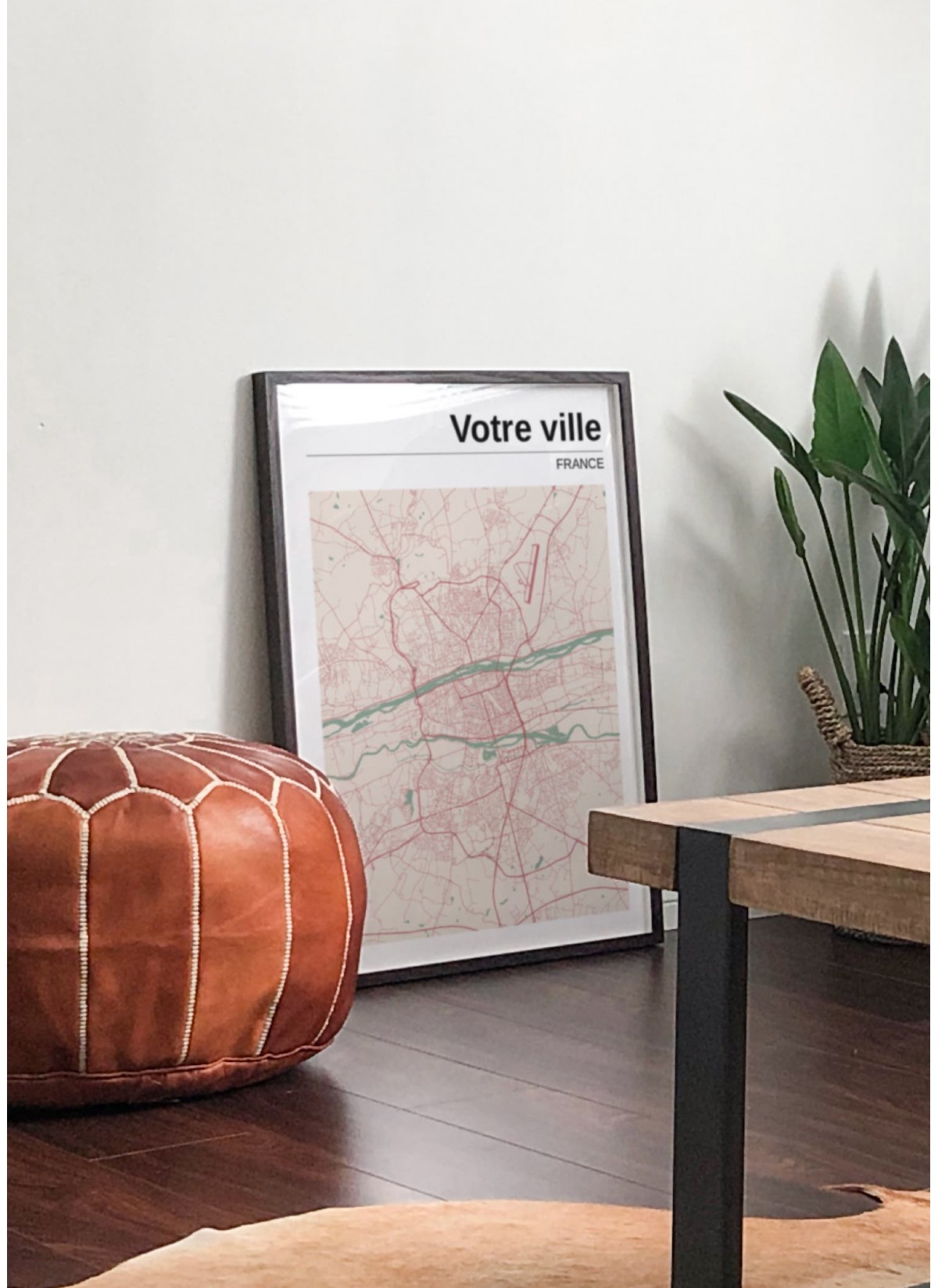 Affiche carte de ville : créez votre carte personnalisée | L’Afficherie