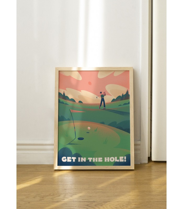 Affiche Get in the hole !