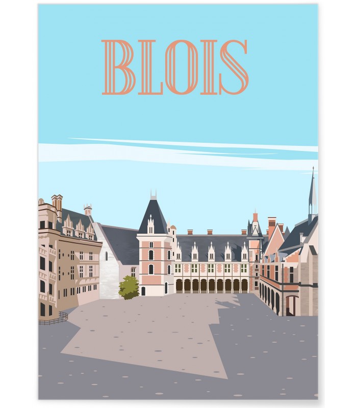 Affiche ville de Blois 2