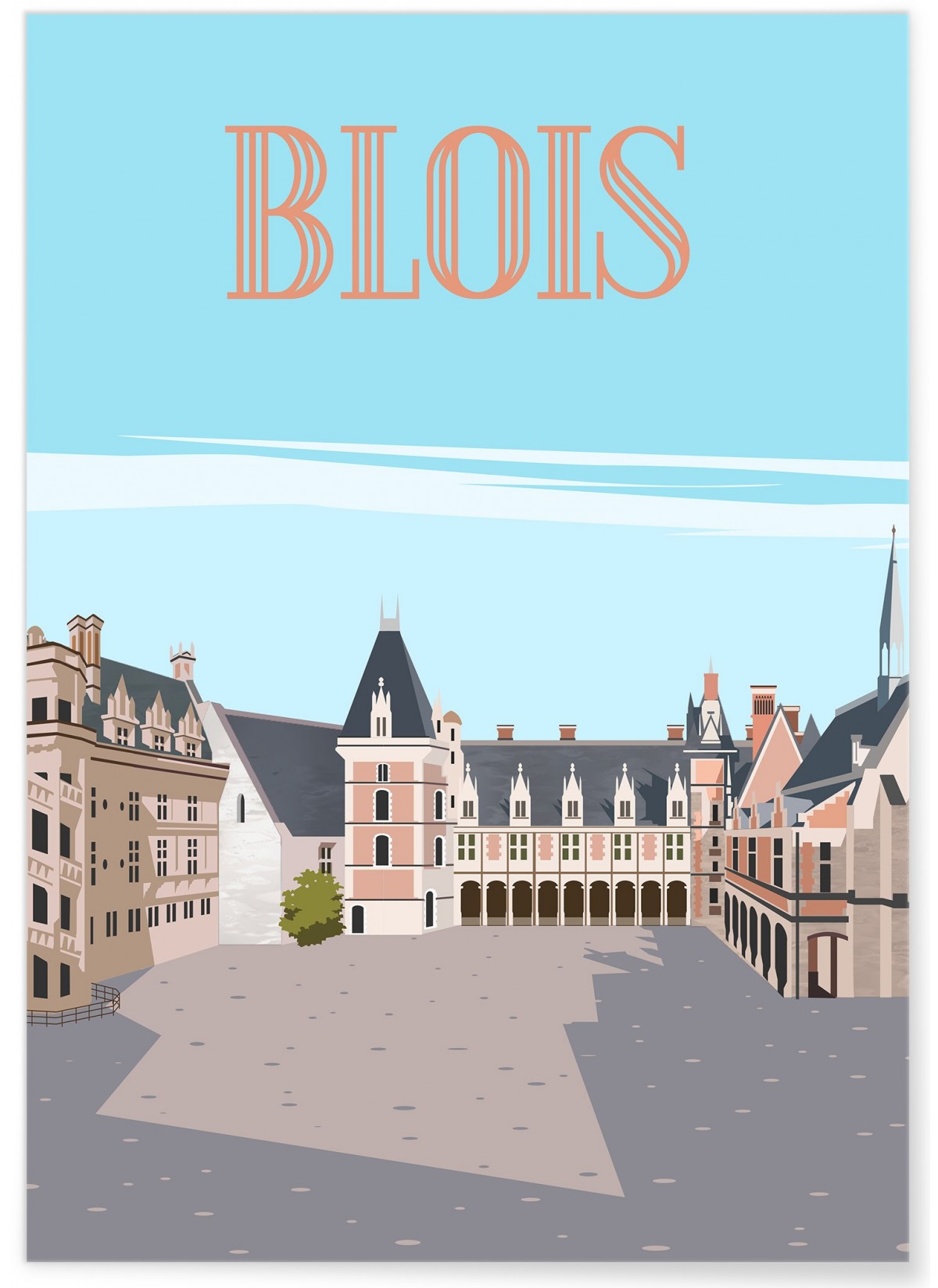 Affiche ville de Blois 2