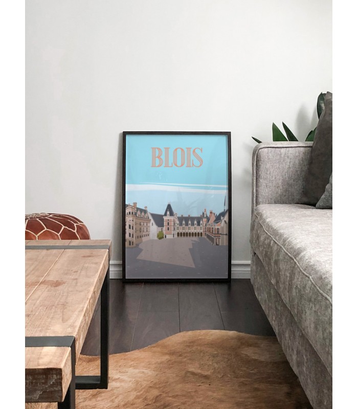 Affiche ville de Blois 2