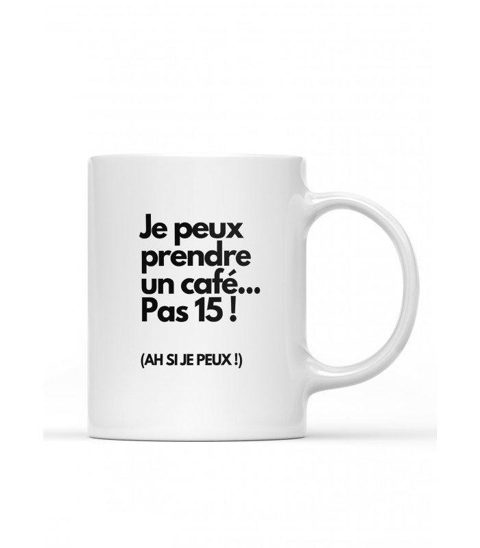 Mug 15 cafés