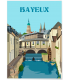 Affiche ville Bayeux