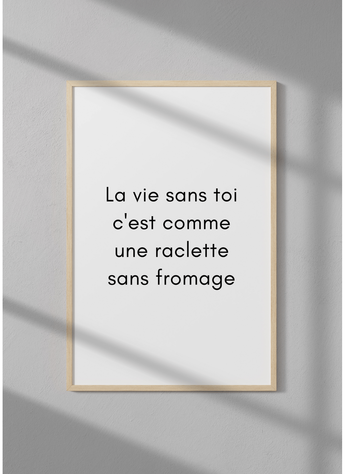Affiche La vie sans toi...